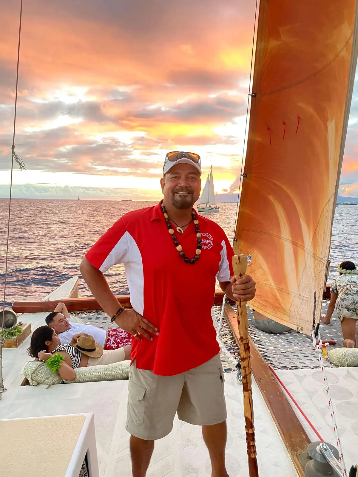 Hawaiian Cultural Sunset Sail off Waikiki — Native Crew